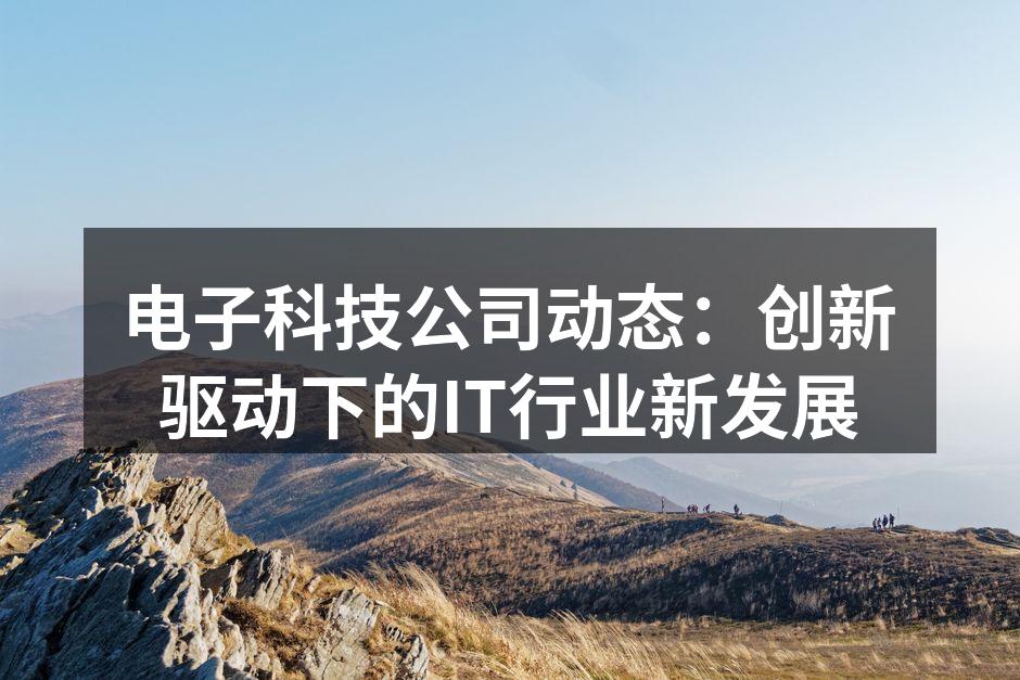 电子科技公司新产品发布会现场